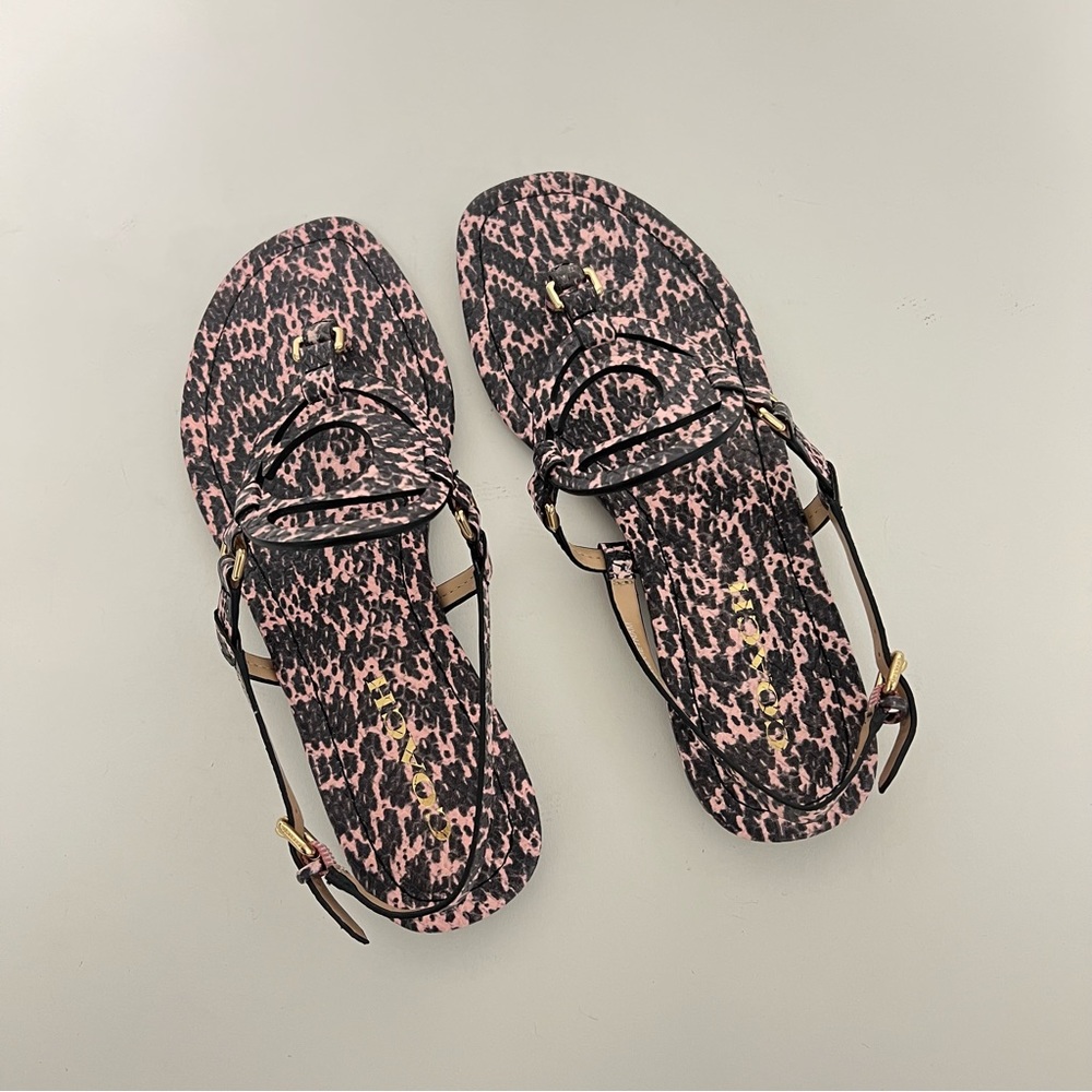 Coach Women's Jeri Leather Sandals Shoes, New In Box - Size 6.5 - Reemoly - Picture 6 of 11